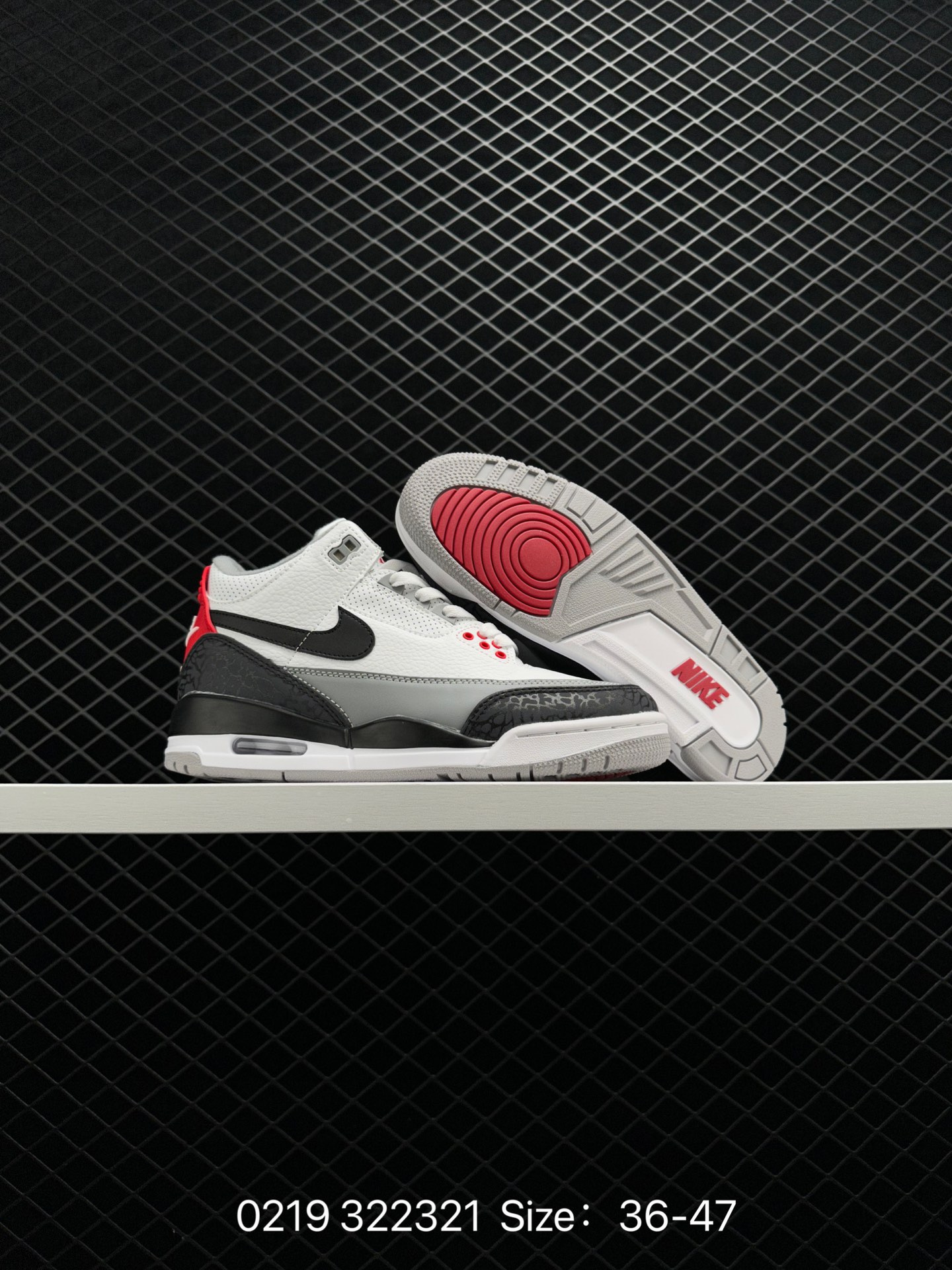 Air Jordan 3 Retro NRG JTH TinkerHatfheld